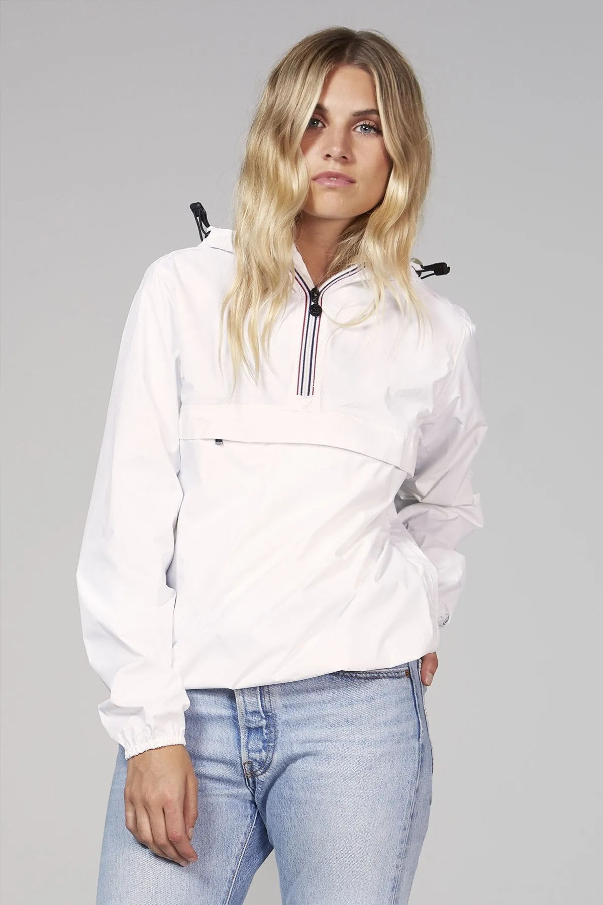 Zip Packable Rain Jacket